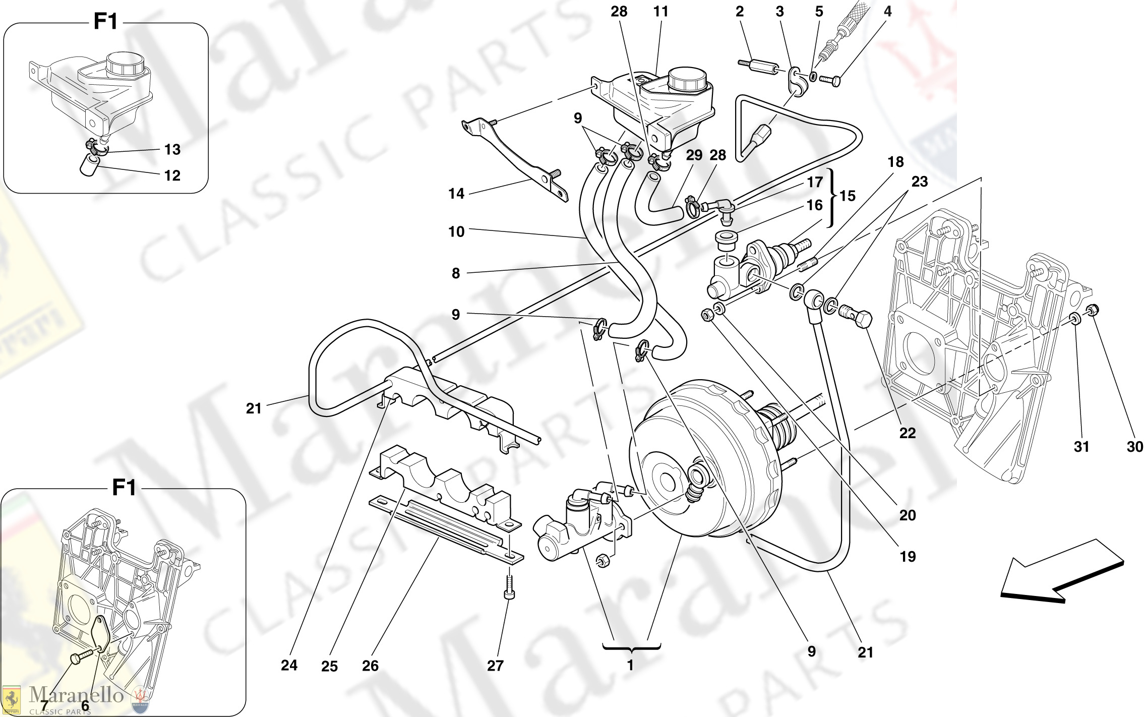 035 - Hydraulic Brake And Clutch Controls
