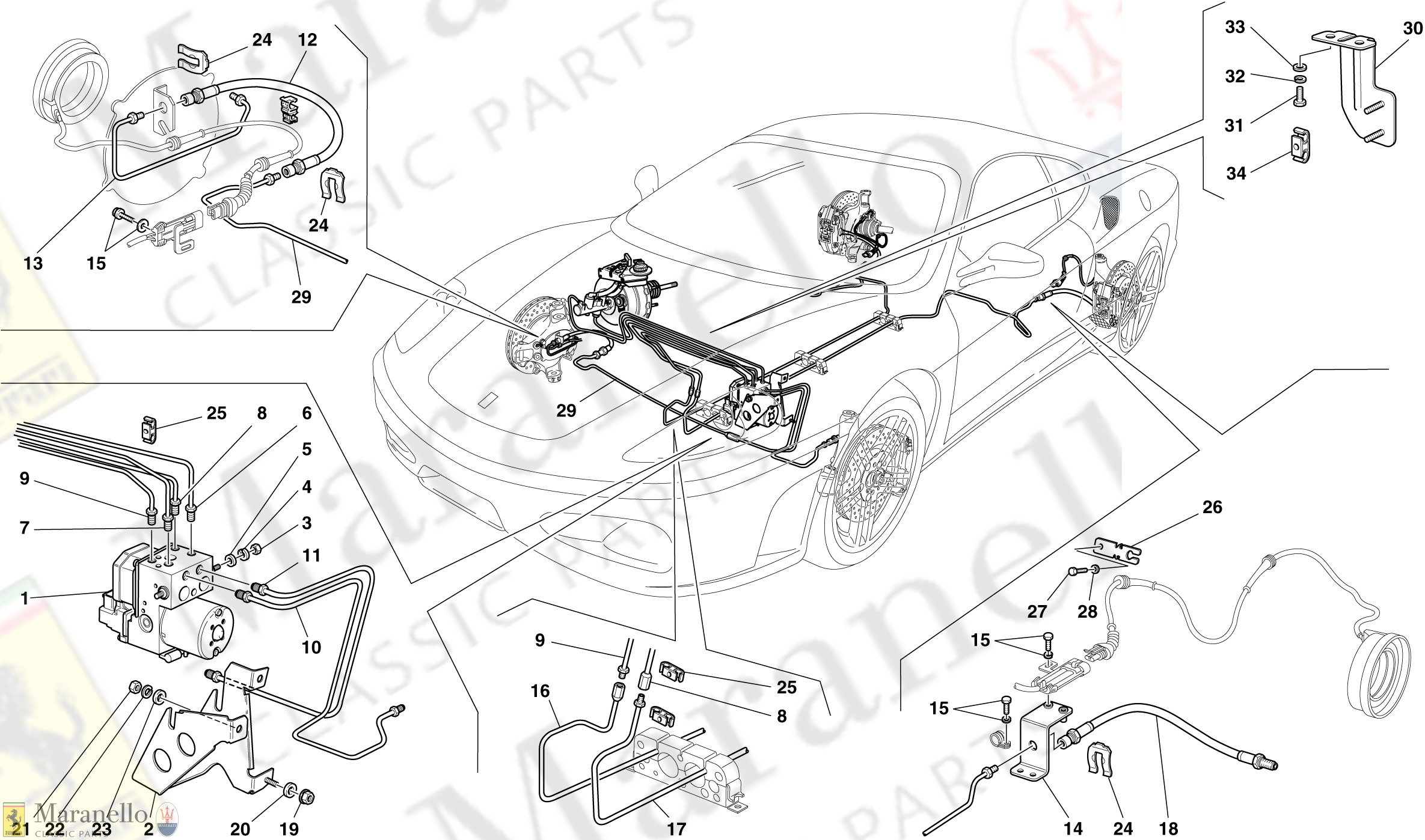 038 - Brake System -Applicable For Gd-