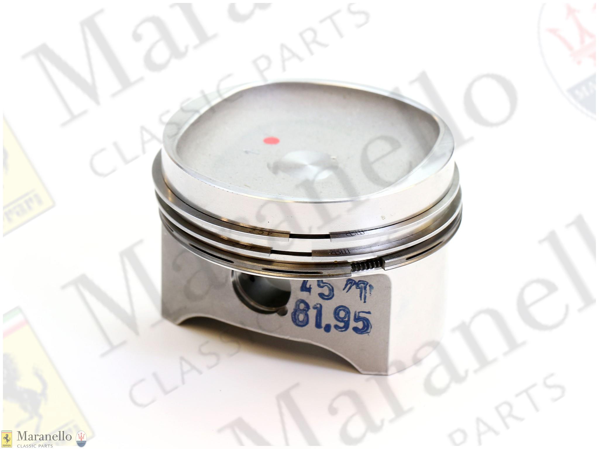 Ferrari Part Piston C W Rings Check G Or R Dot Maranello Classic Parts