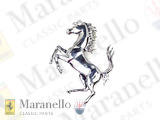 Motif Prancing Horse H75mm Chrome