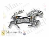 Motif Prancing Horse H75mm Chrome