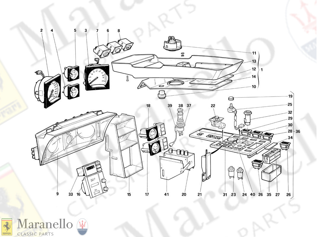 120 - Instruments And Passenger Compartment Accessories (Not For Us Version)