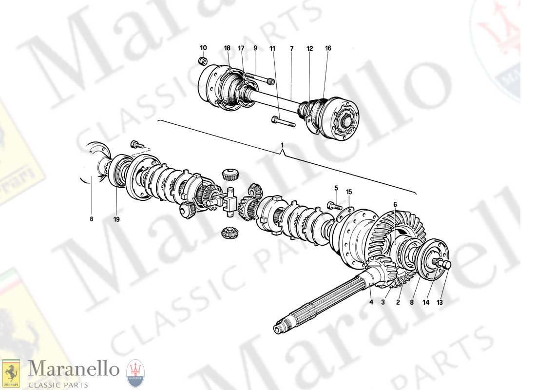 036 - Differential And Axle Shafts