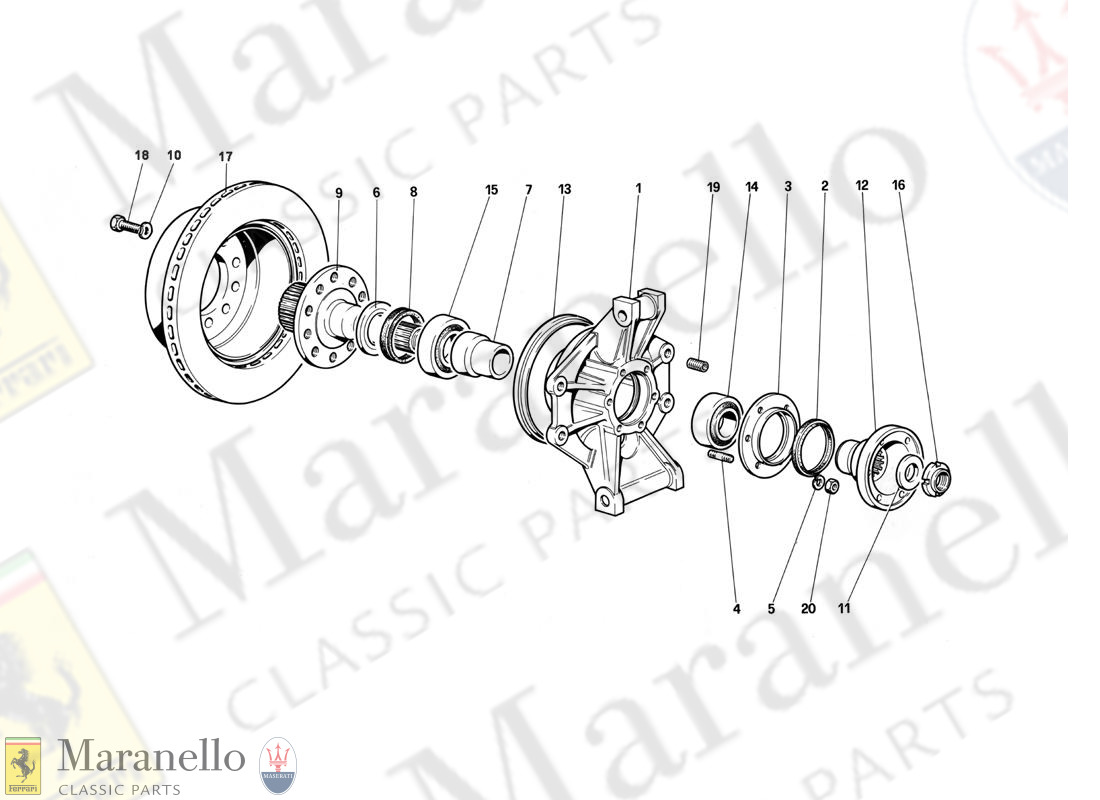 049 - Rear Suspension - Brake Disc (Until Car No. 75995)