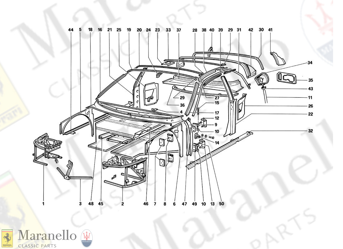 103 - Body - Internal Components