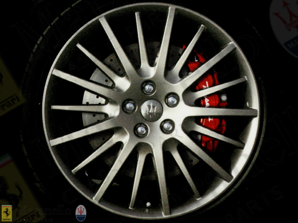 Rear Wheel Rim 20" MultiTrident Dark Chrome