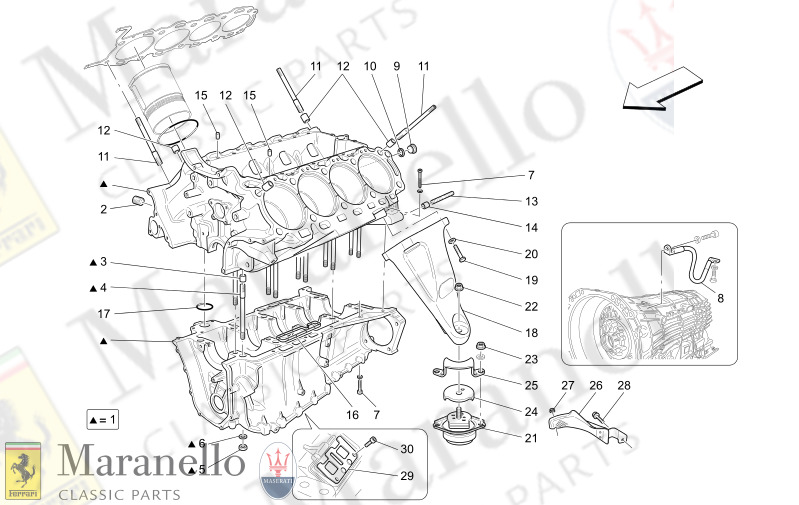 01.00 - 1 CRANKCASE