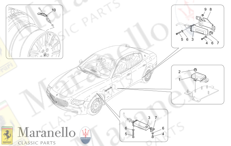 07.20 - 1 TYRE PRESSURE MONITORING SYSTEM       Available with Tyre Pressure Monitoring System