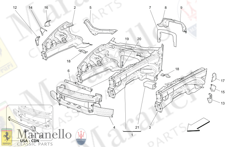 09.03 - 1 FRONT STRUCTURAL FRAMES AND SHEET PANELS