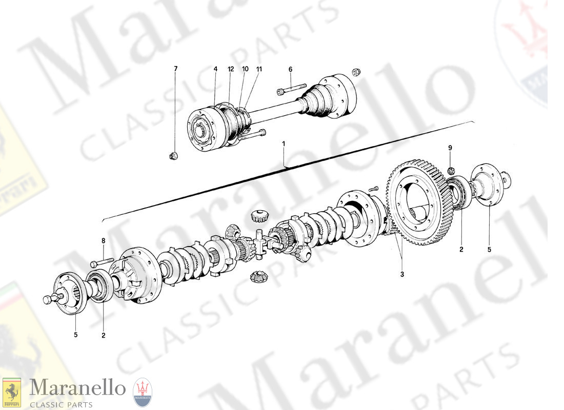 026 - Differential And Axle Shafts