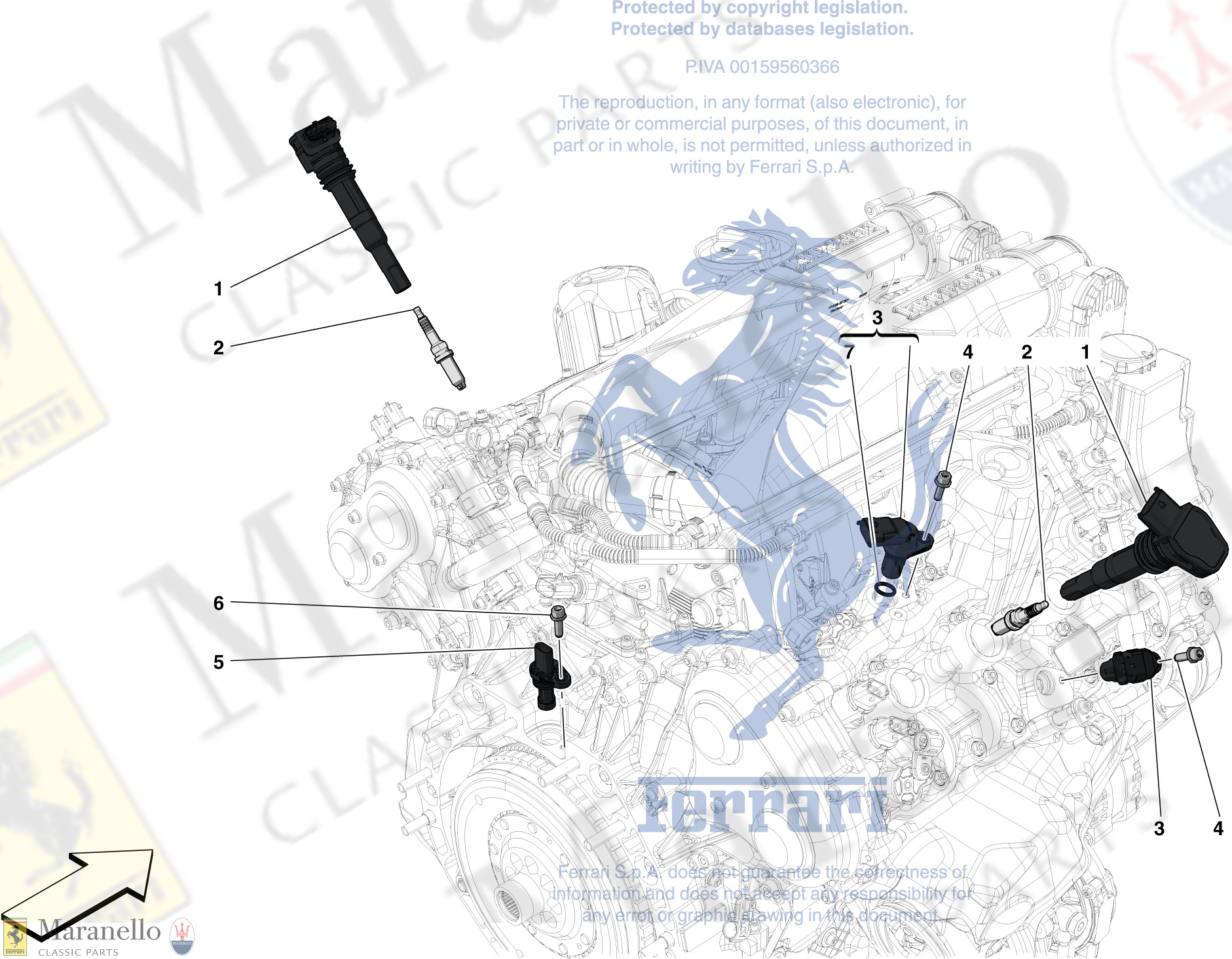 021 - Ignition Coil, Spark Plugs And Sensors