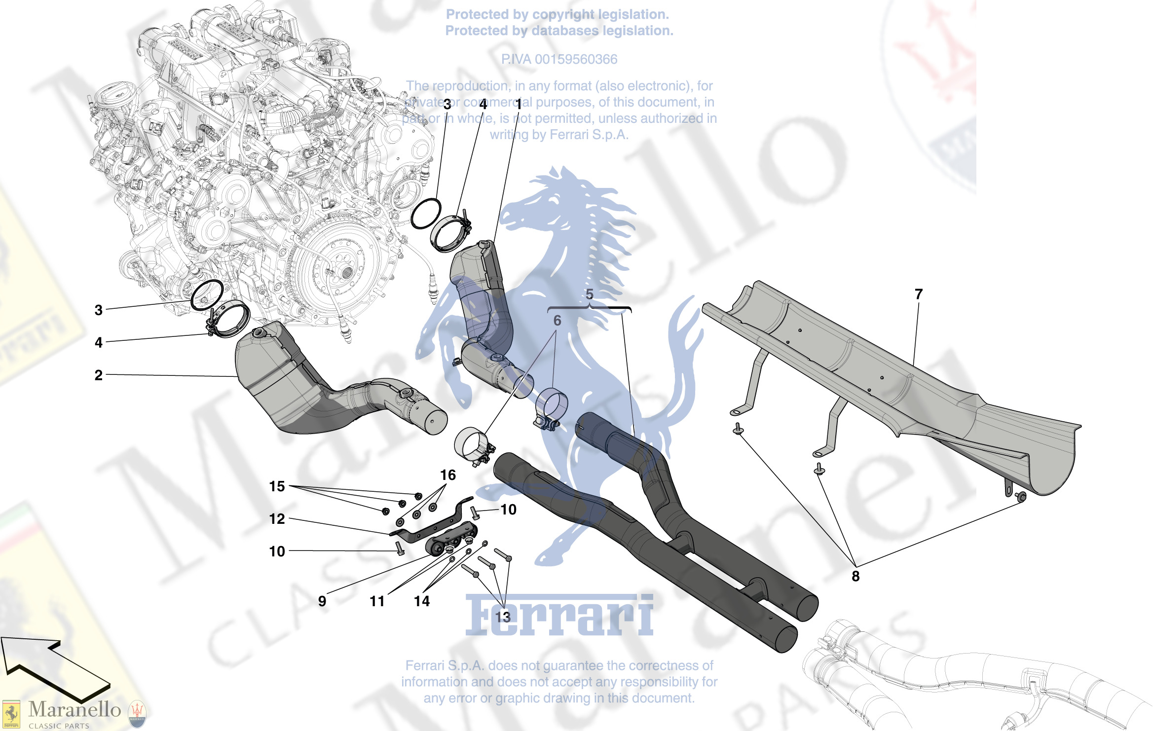 055 - Exhaust System - Front Section