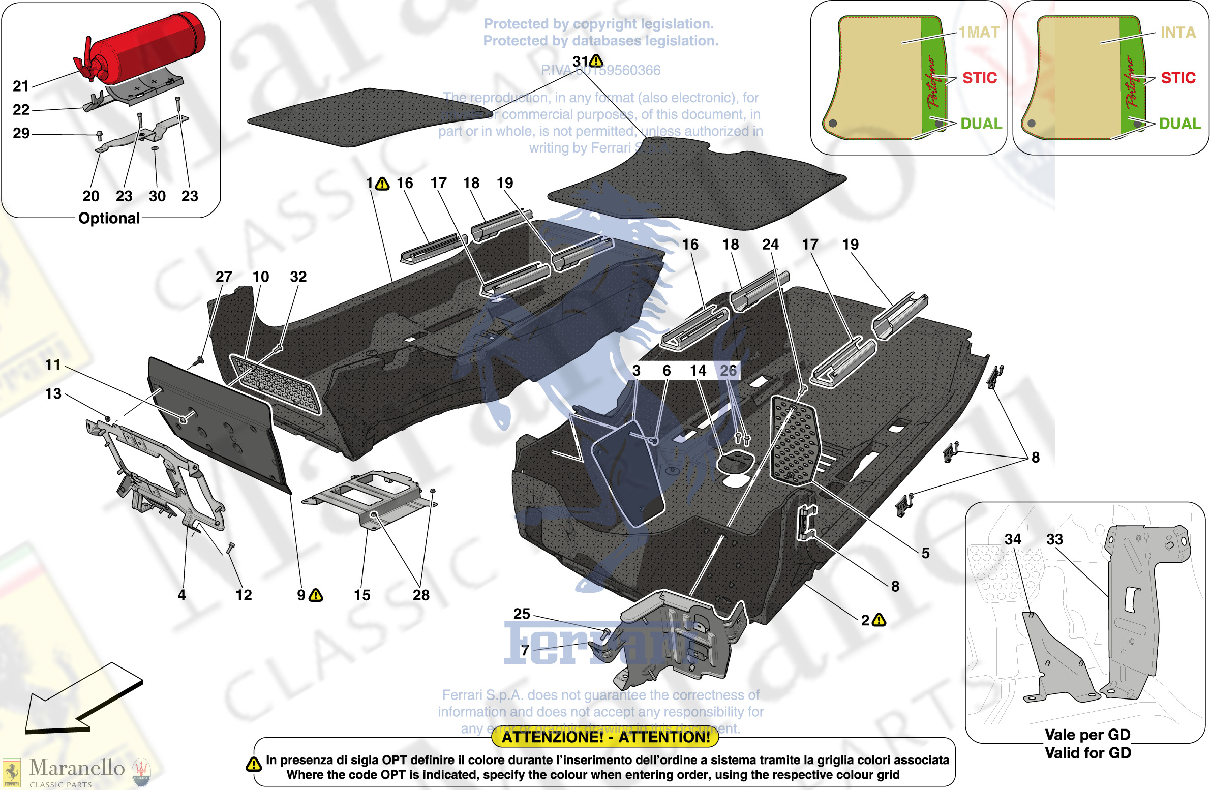 145 - Passenger Compartment Mats