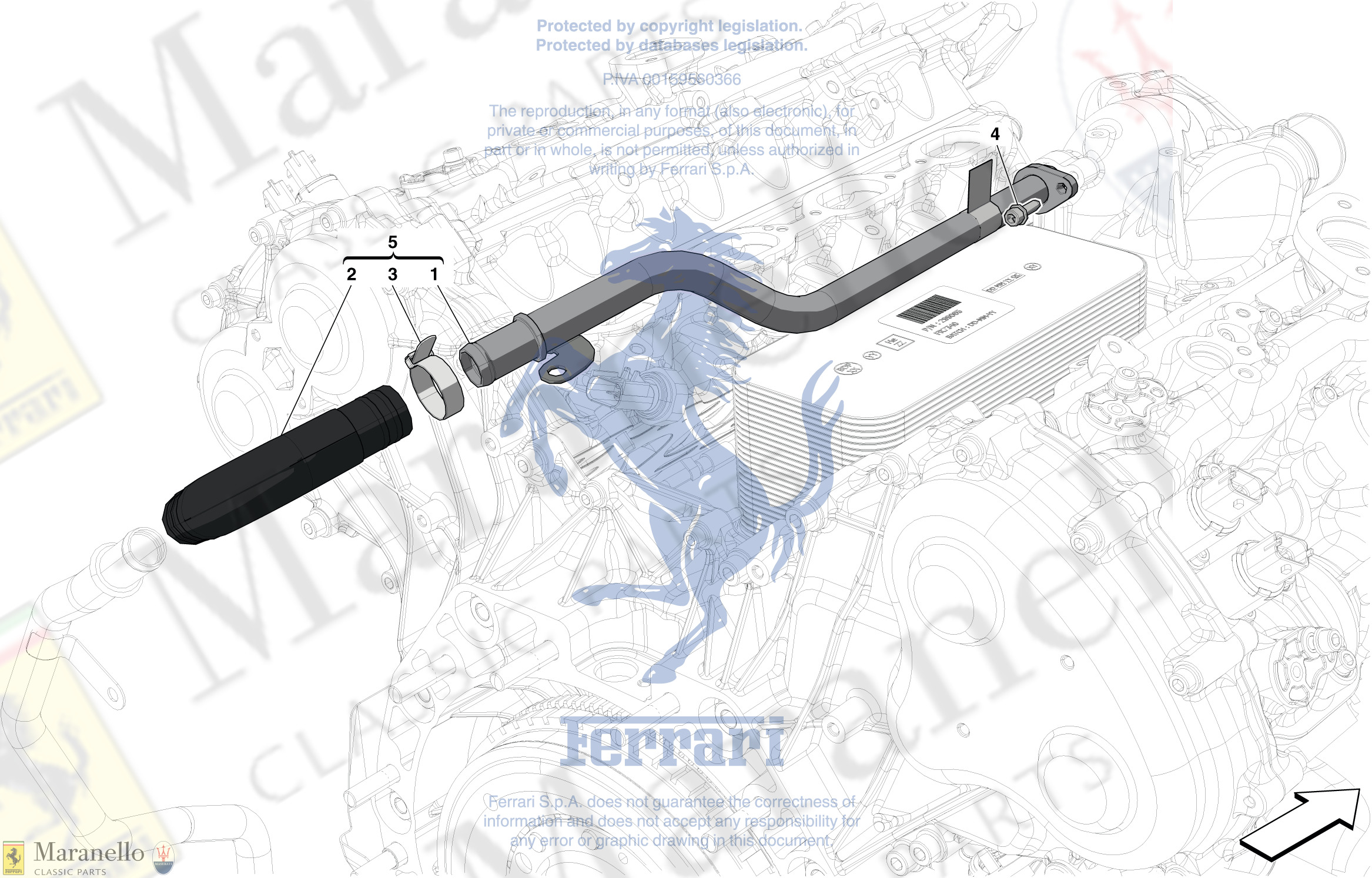 030 - Engine Cooling System Pipes