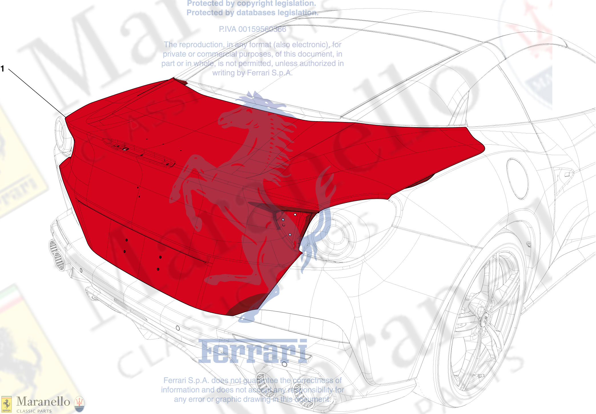 105 - Rear Lid Substructure