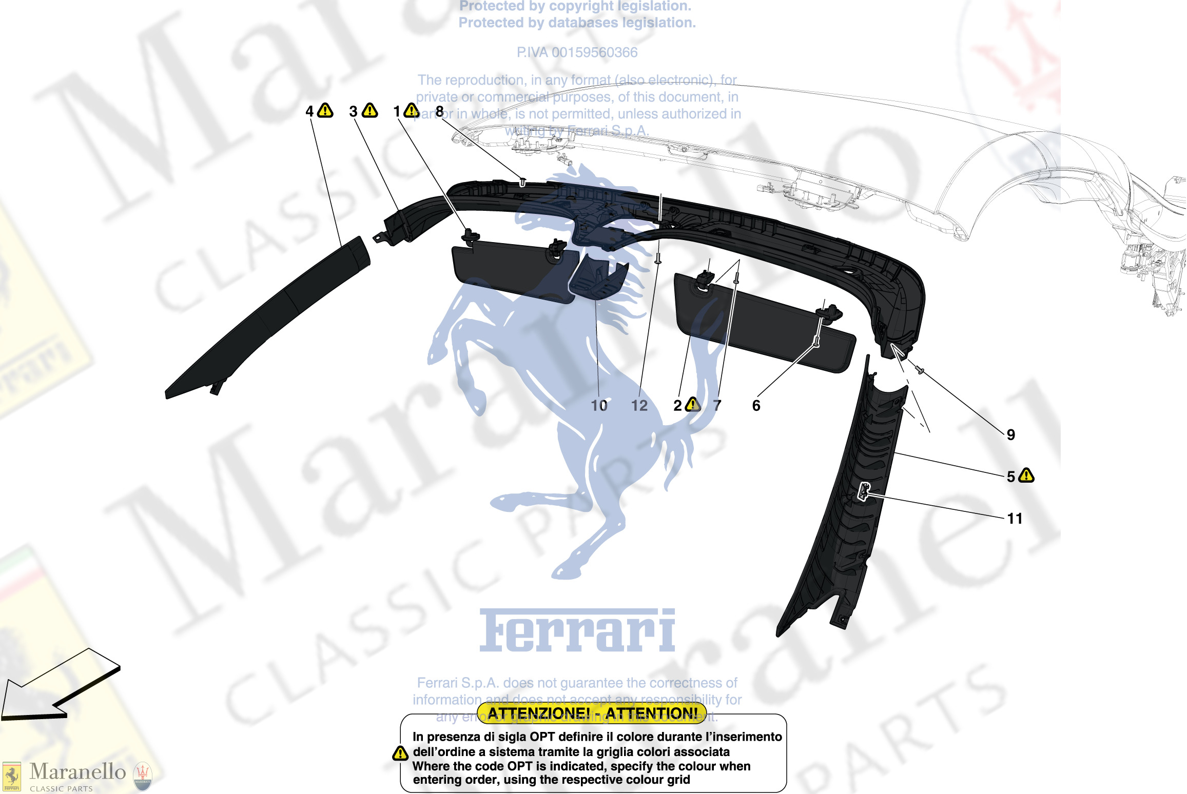 158 - Interior Trim Above Waistline