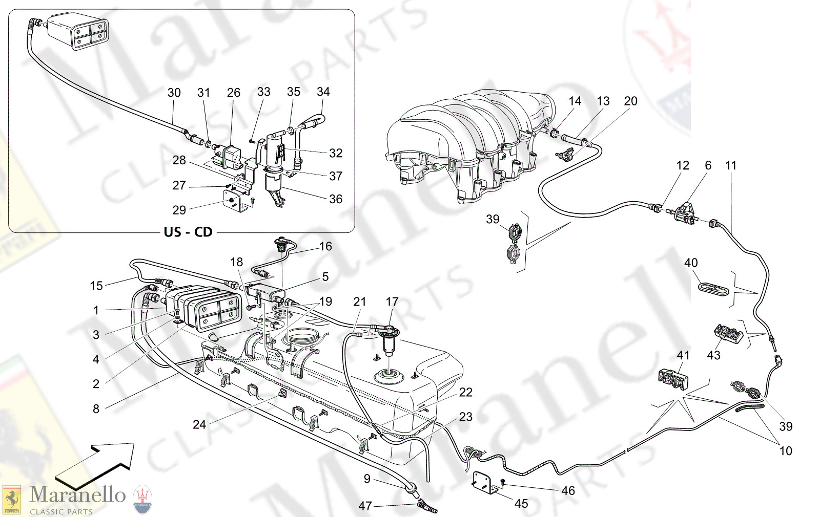 01.44 - 1 - 0144 - 1 Fuel Vapour Recirculation System