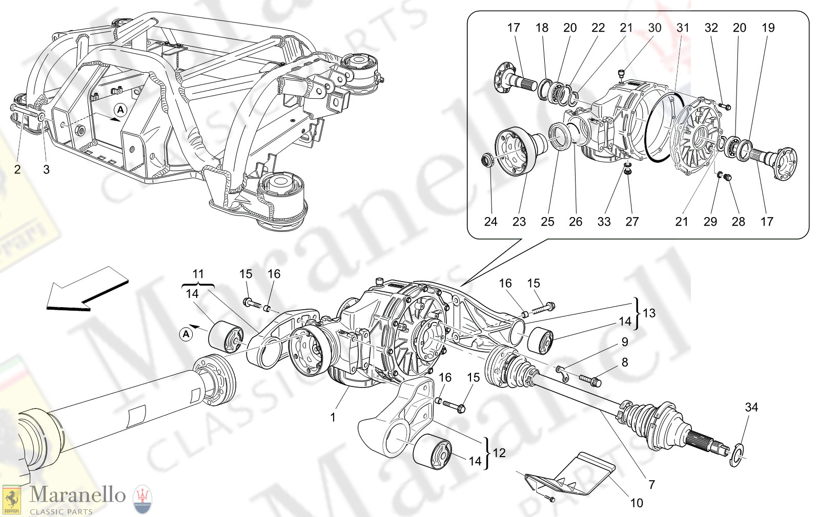 03.21 - 1 - 0321 - 1 Differential And Rear Axle Shafts