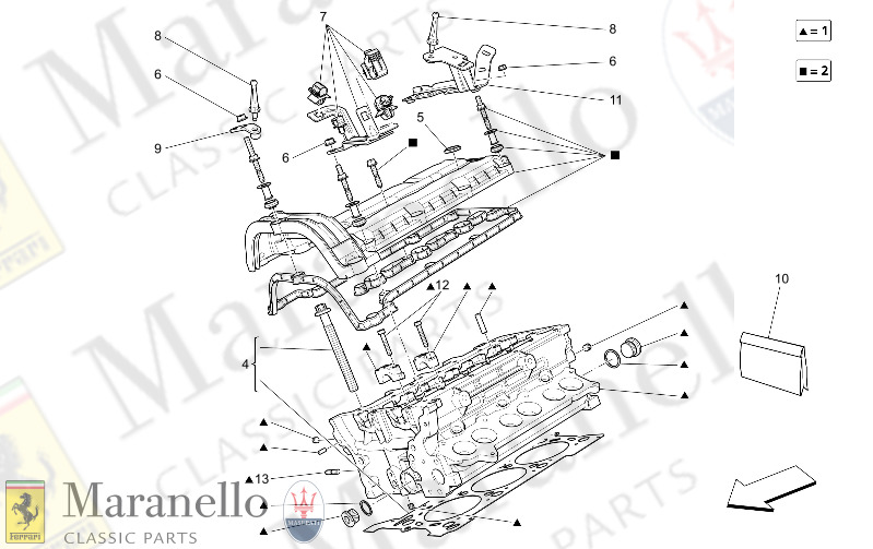 01.20 - 3 RH CYLINDER HEAD