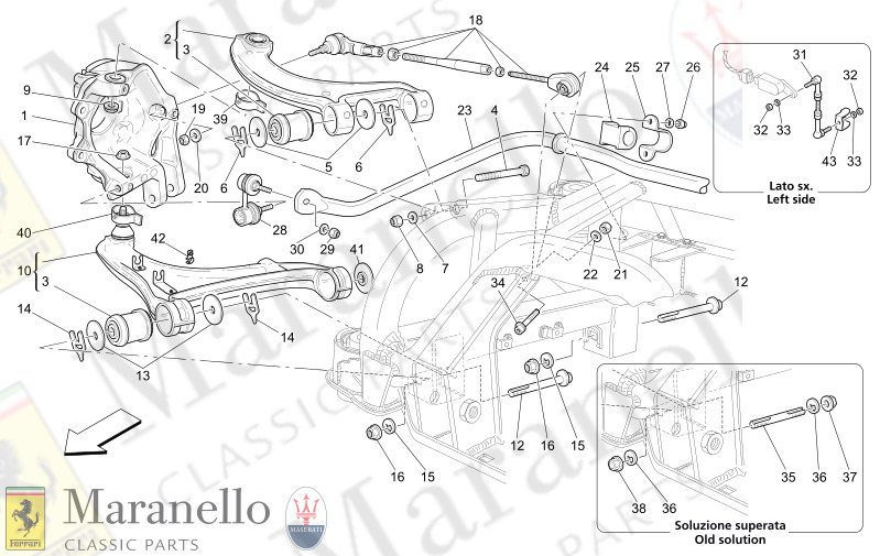 06.20 - 1 REAR SUSPENSION       Not available with