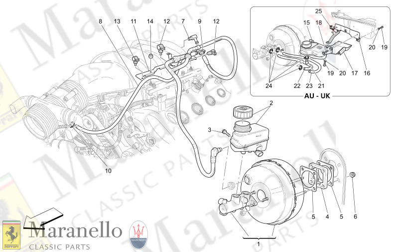 04.00 - 1 BRAKE SERVO SYSTEM