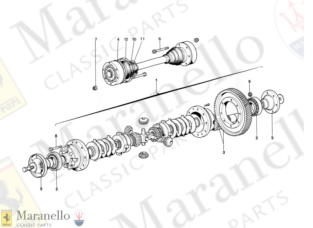 034 - Differential And Axle Shafts