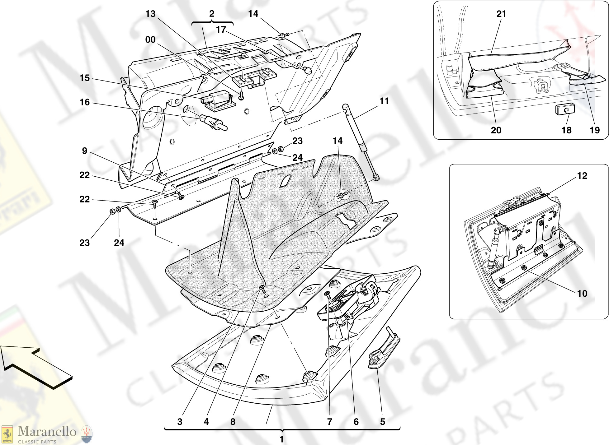 140 - Glove Compartment