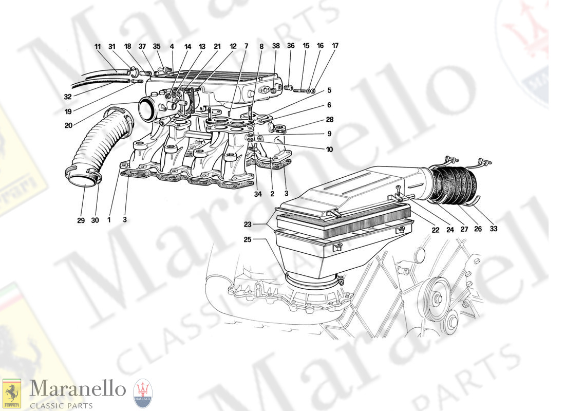 017 - Air Intake And Manifolds