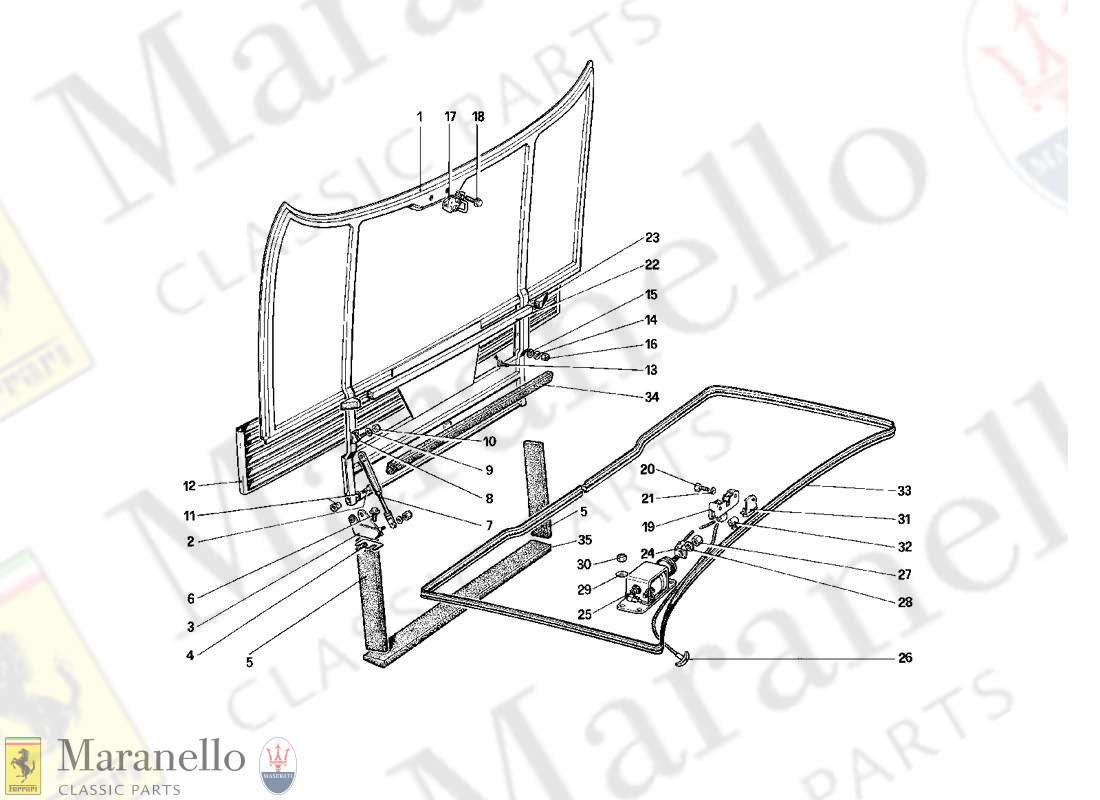 110 - Front Compartment Lid