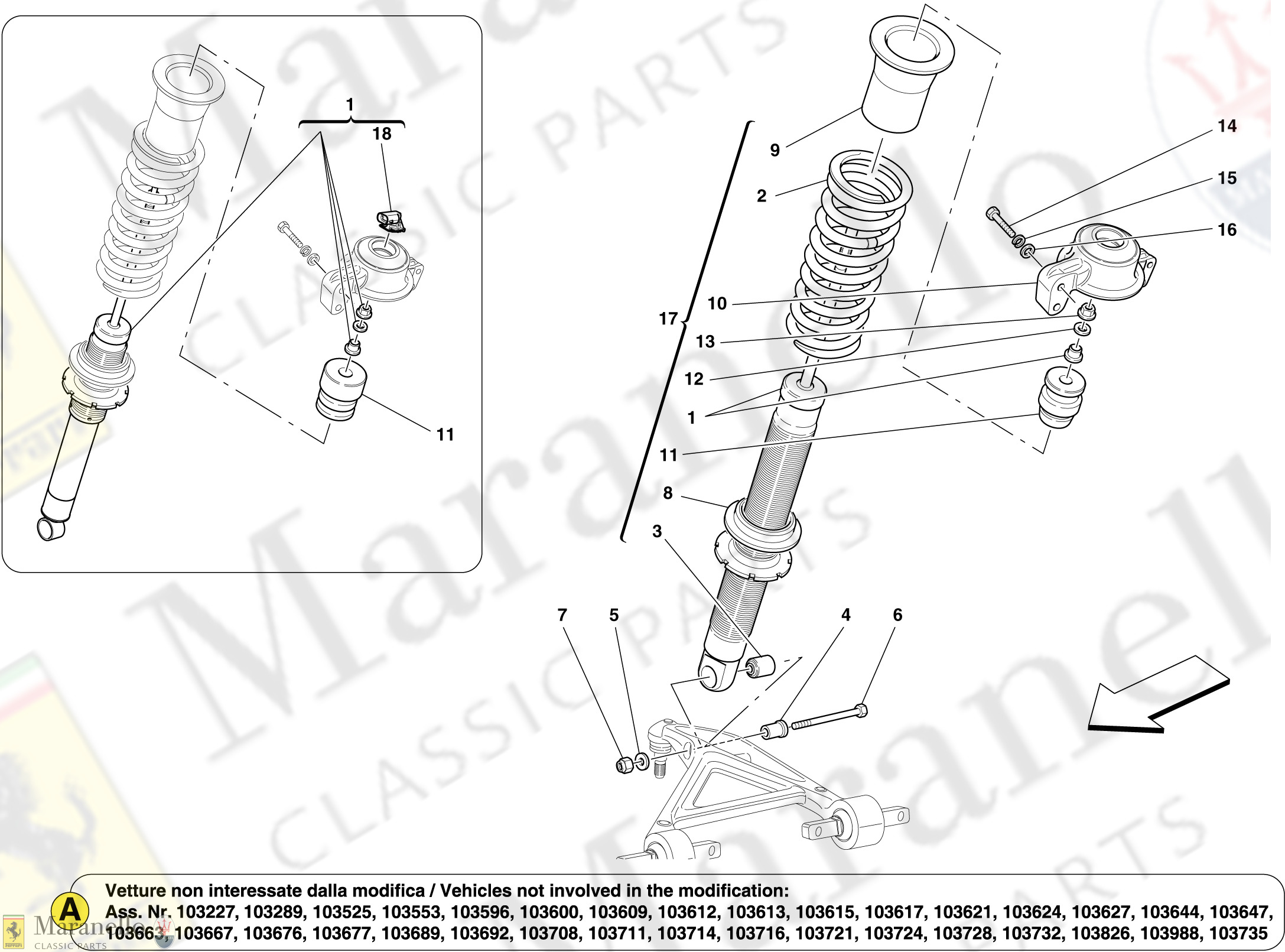 044 - Front Shock Absorber Components