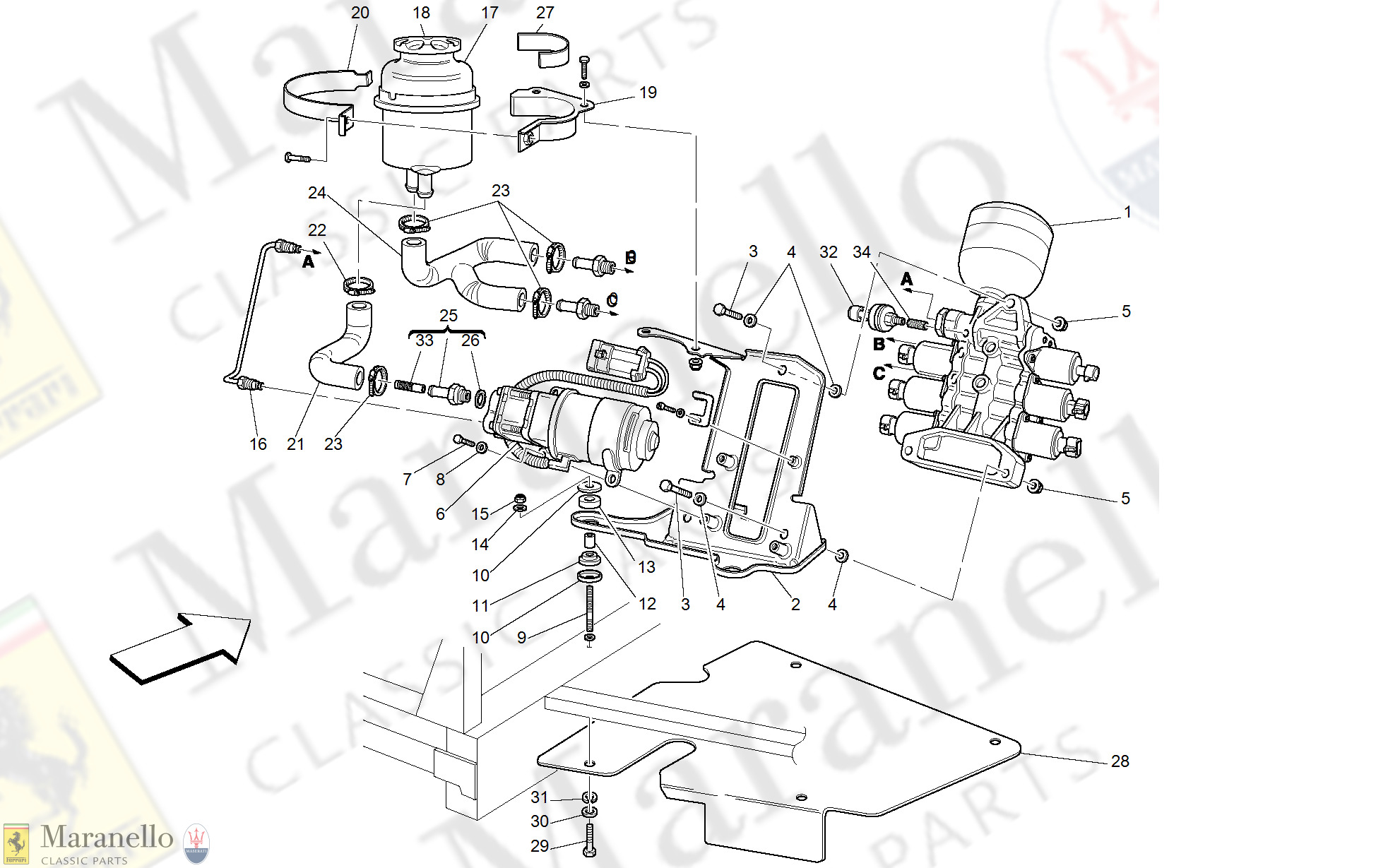 032 - Power Unit And Tank -Valid For F1-