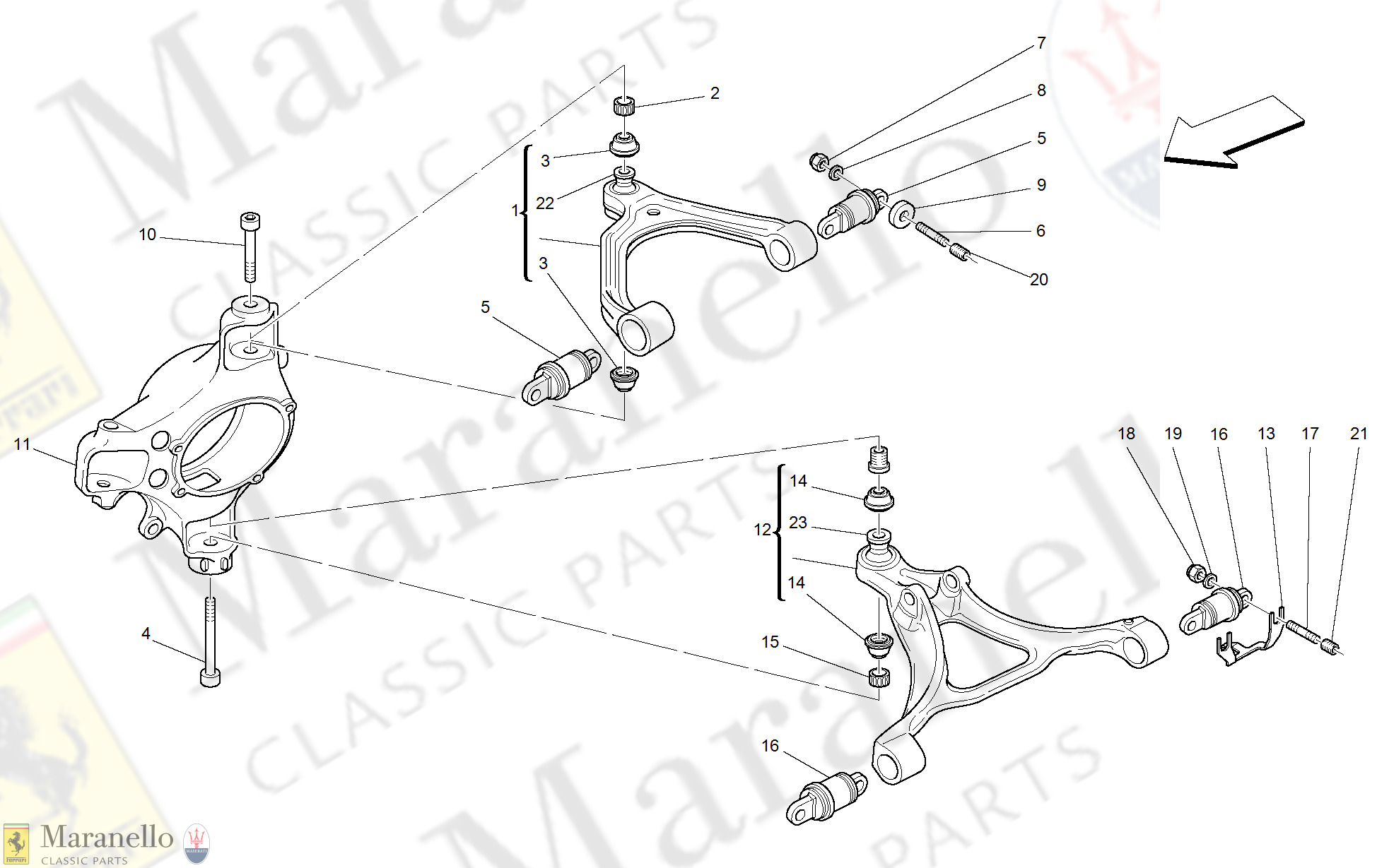 050 - Front Suspension - Wishbones