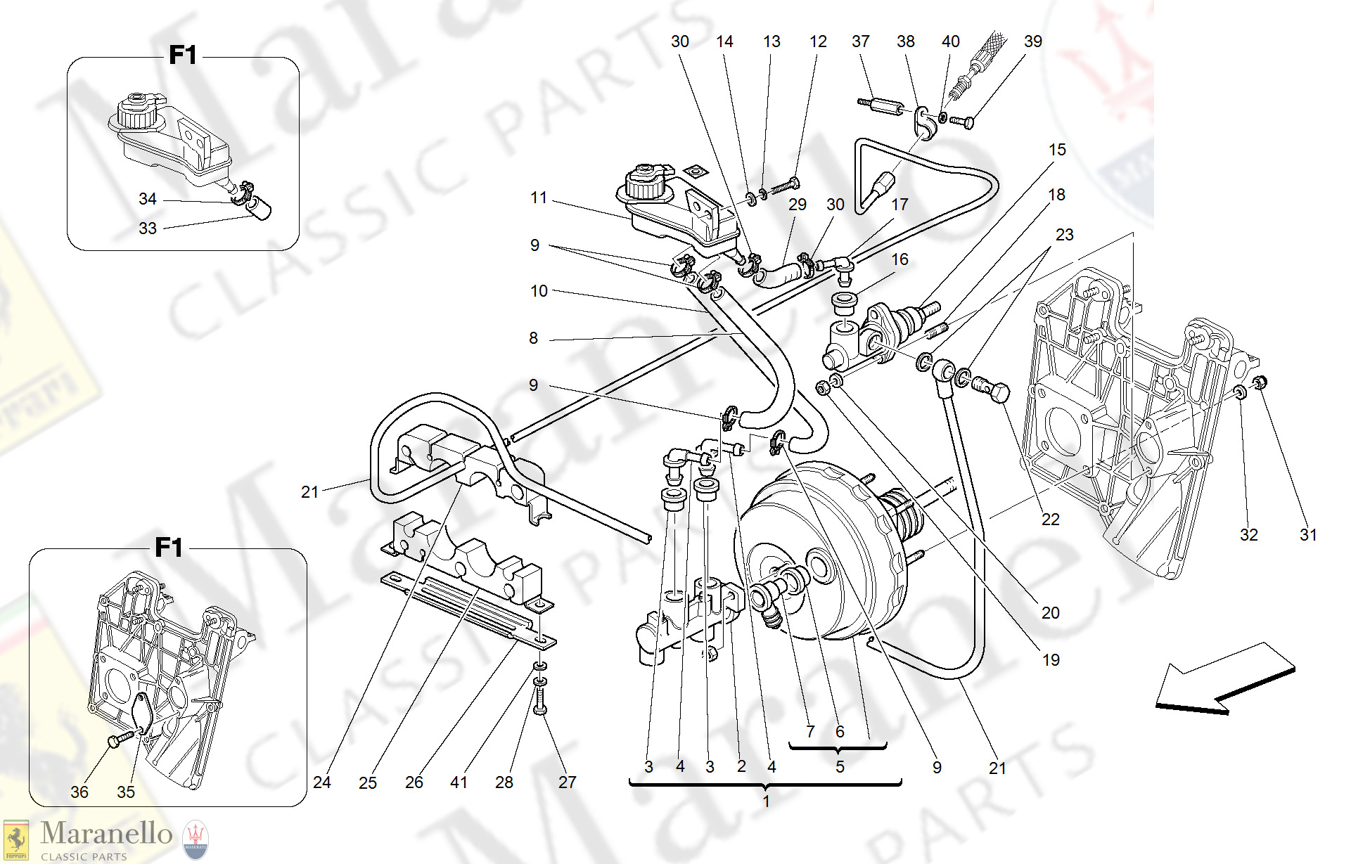 039 - Brakes And Clutch Hydraulic Controls -Not For Gd-