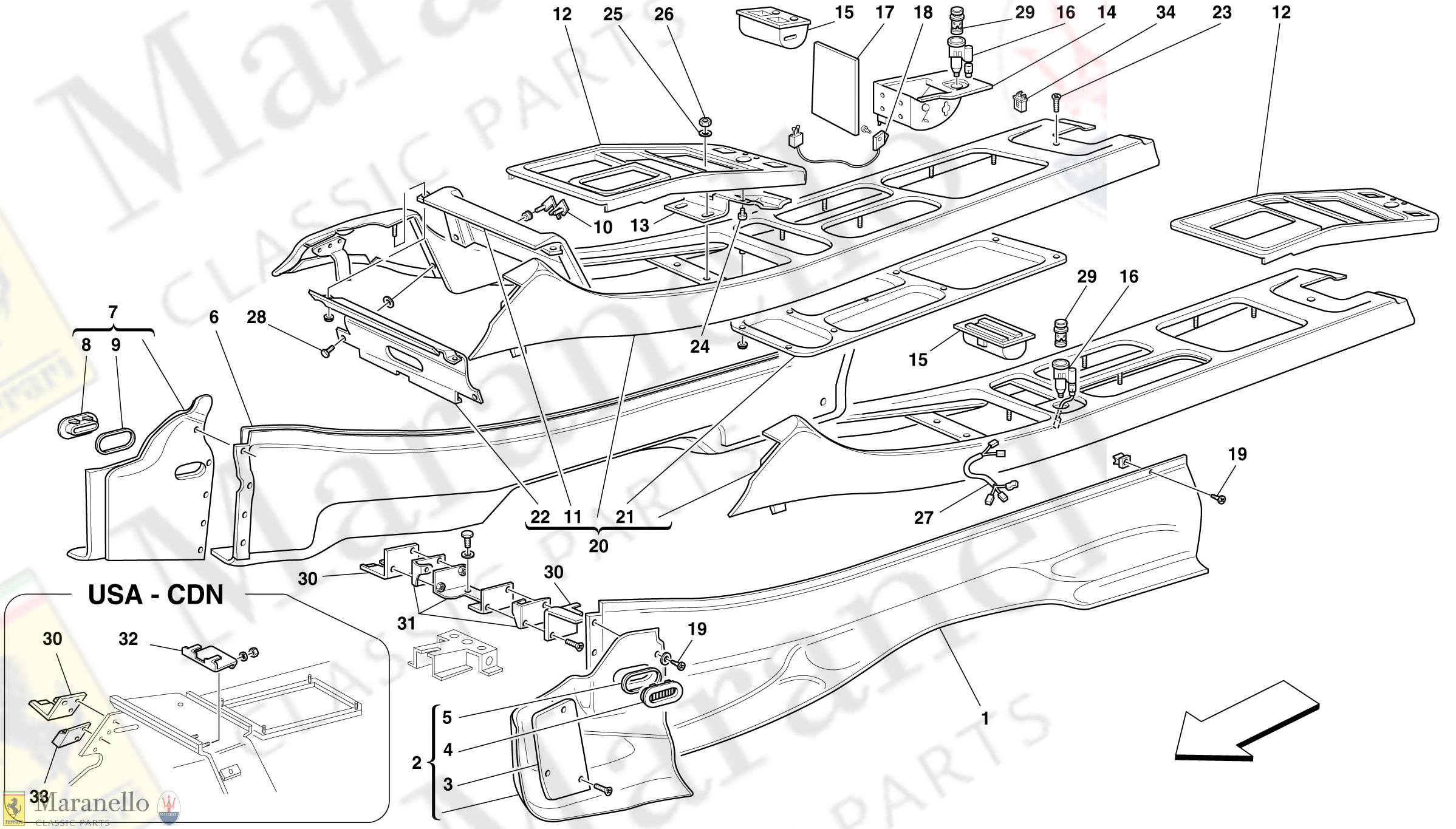 123 - Tunnel - Upholstery And Accessories