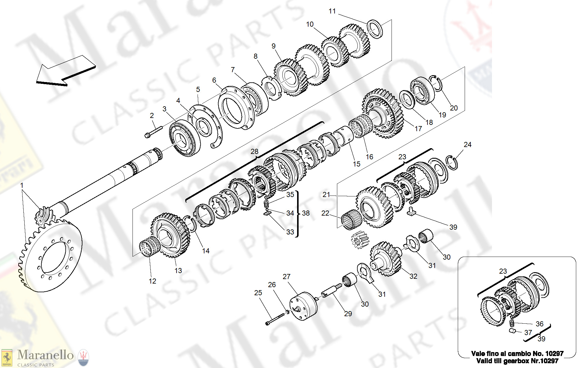 035 - Lay Shaft Gears