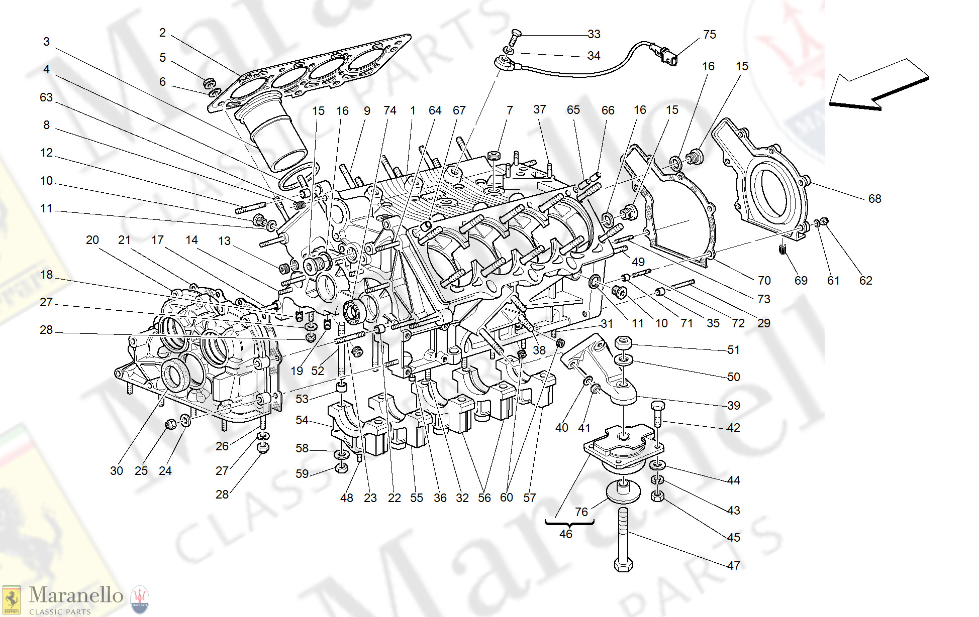 001 - Crankcase