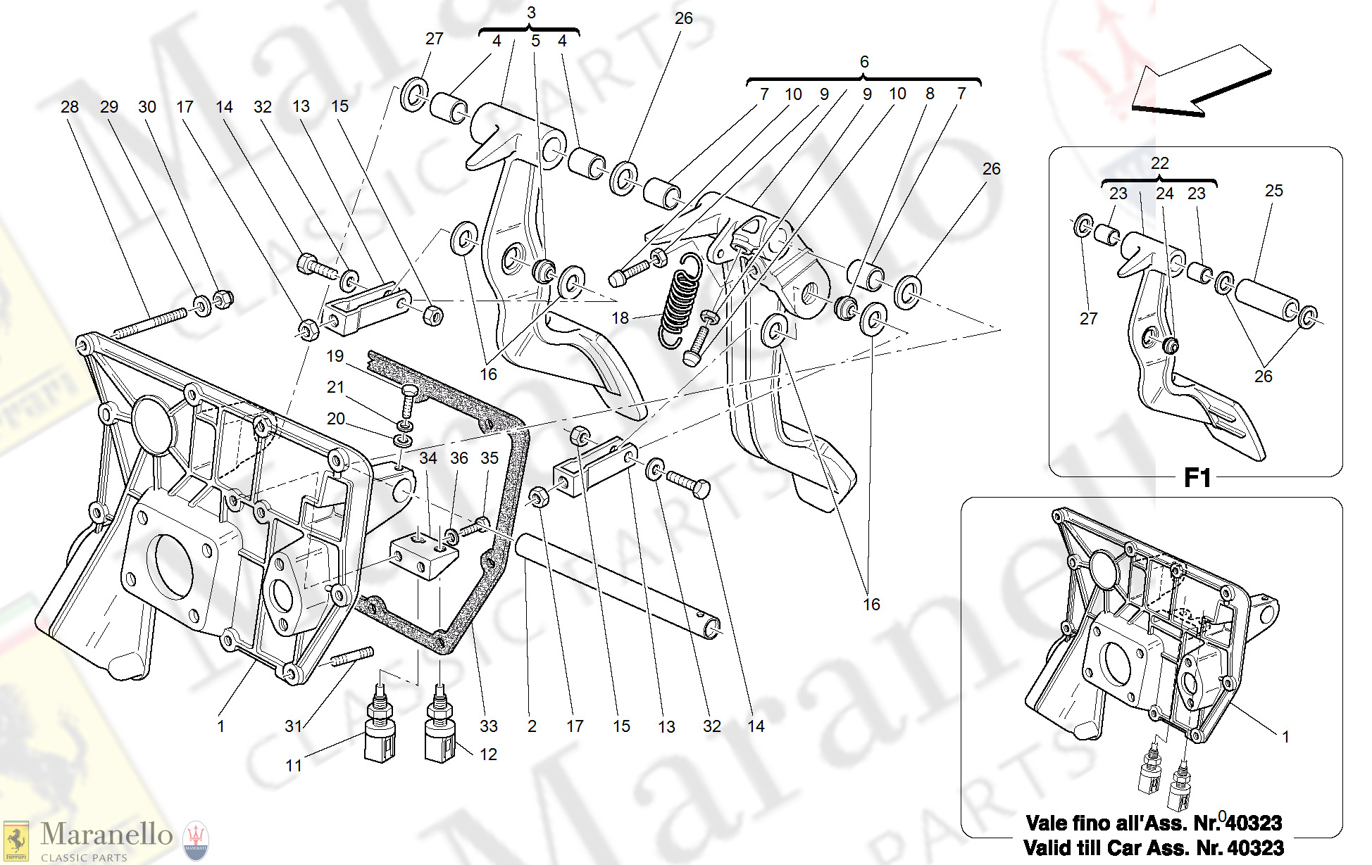 030 - Pedals -Valid For Gd-