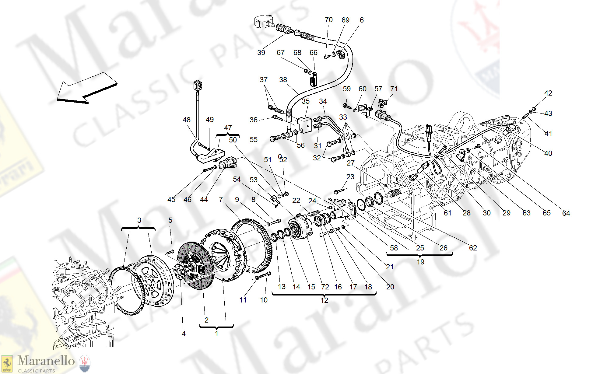 028 - Clutch And Controls -Valid For F1-