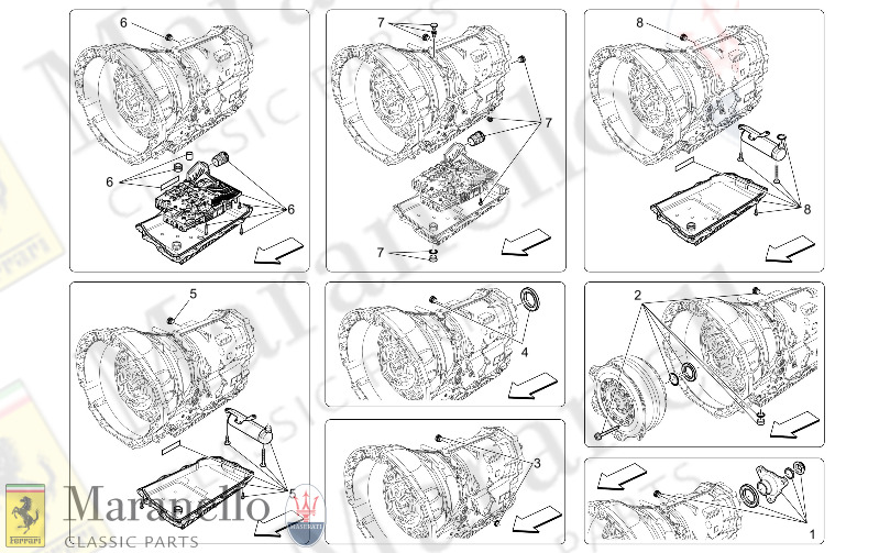 03.10 - 5 GEARBOX HOUSINGS