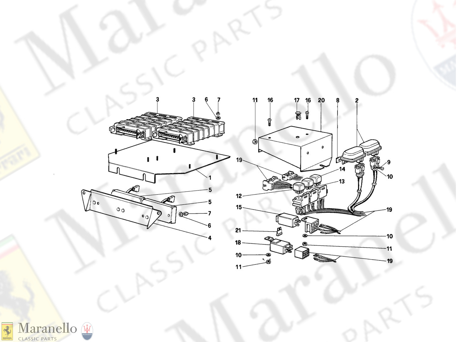 123 - Electric Controls For Ke - Jetronic And Exhaust