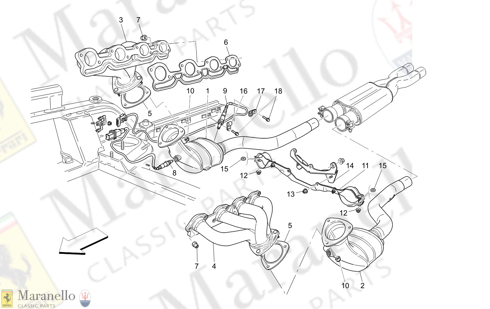 01.80 - 1 - 0180 - 1 Pre-Catalytic Converters And Catalytic Converters