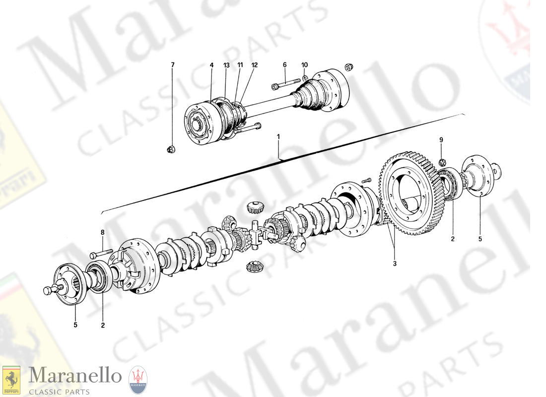 030 - Differential And Axle Shafts