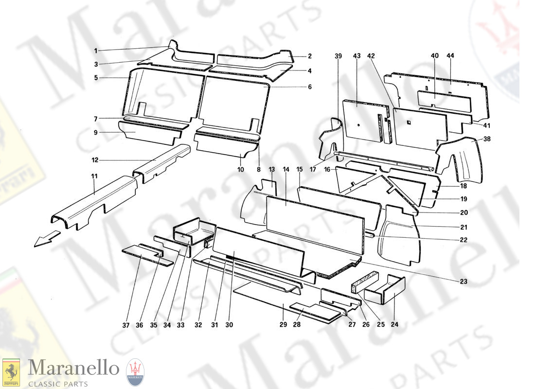 106 - Passenger And Luggage Compartments Insulation (Not For U.S. And Sa Version)