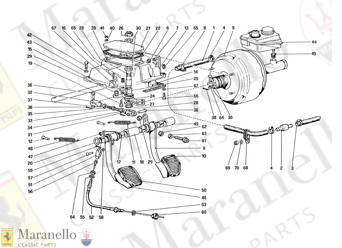 031 - Pedal Board - Brake And Clutch Controls