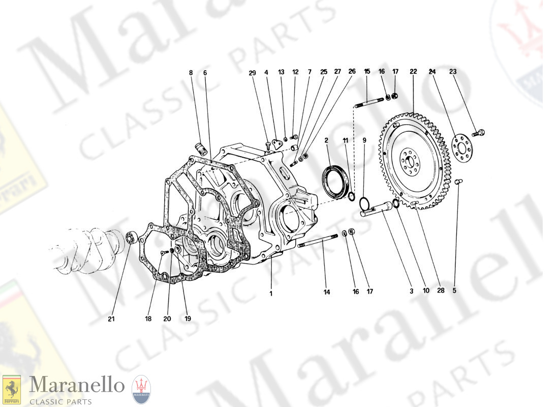 004 - Flywheel And Clutch Housing Spacer