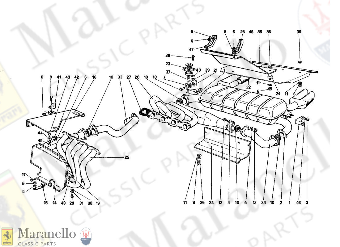 017 - Exhaust System (Not For U.S. And Sa Version)