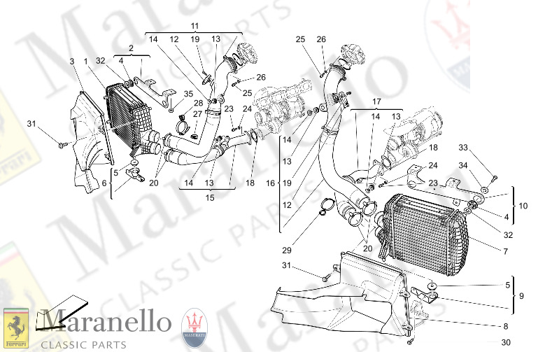 01.32 - 1 INTERCOOLER SYSTEM