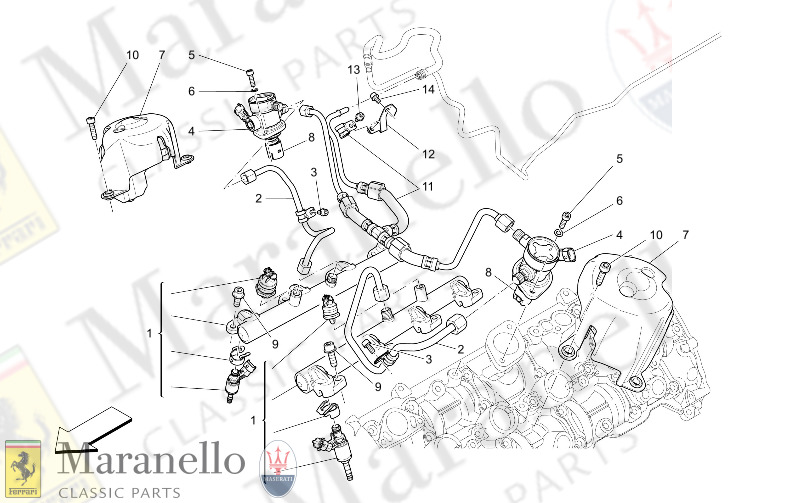 01.43 - 3 FUEL PUMPS AND CONNECTION LINES