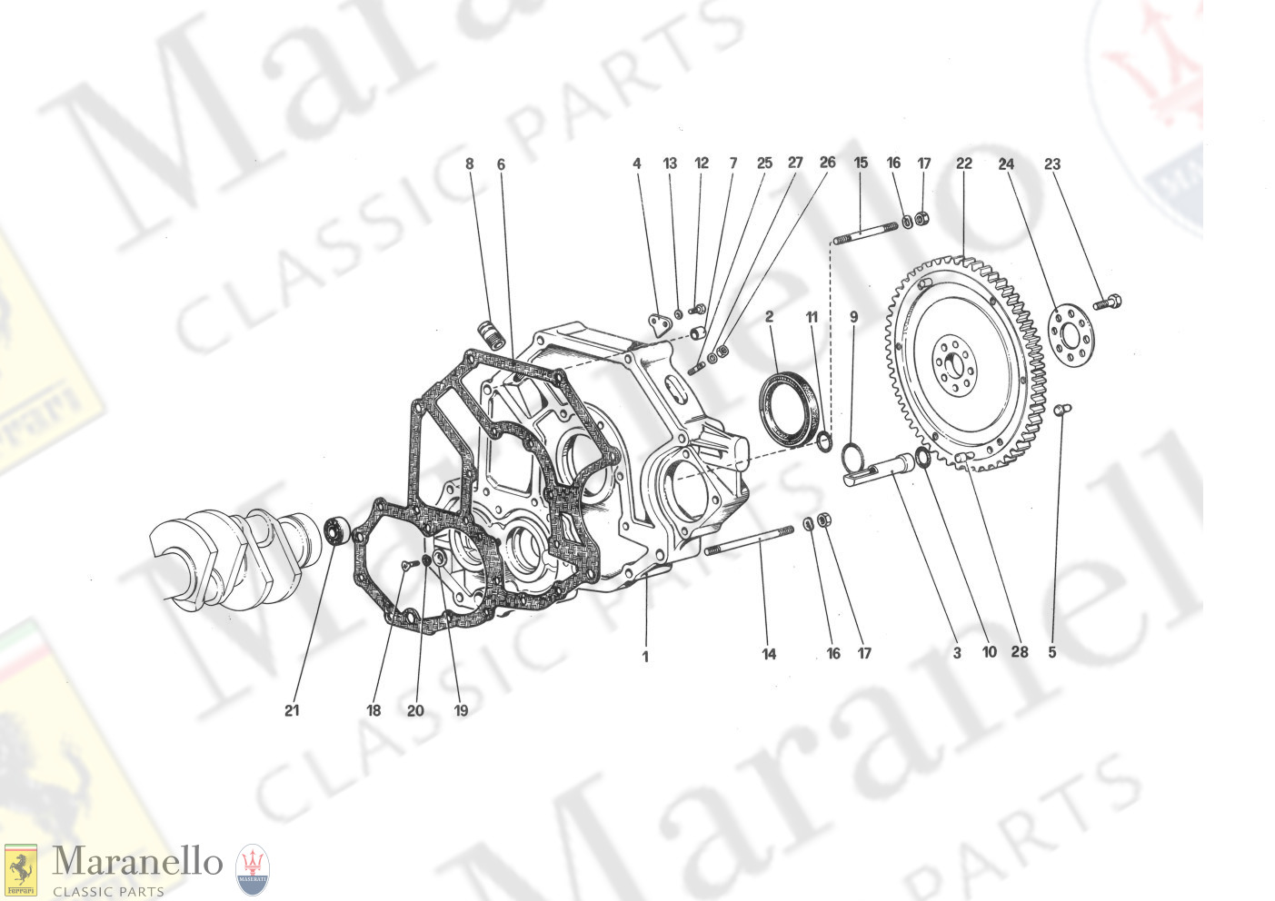 004 - Flywheel And Clutch Housing Spacer