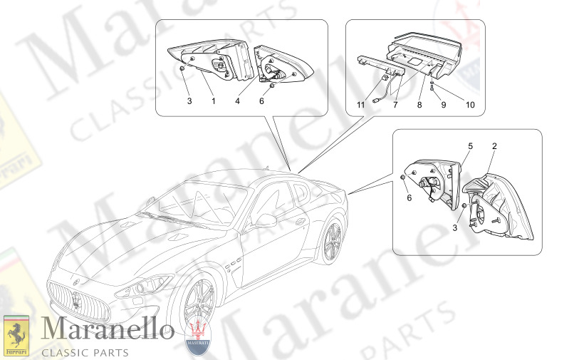 08.31 - 1 TAILLIGHT CLUSTERS